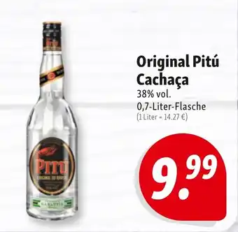 Nah & Frisch Original Pitú Cachaça Angebot
