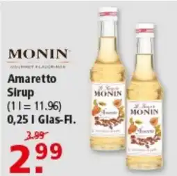 Multi Markt MONIN Amaretto Sirup Angebot