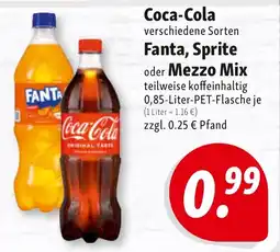 Nah & Frisch Coca-Cola Angebot