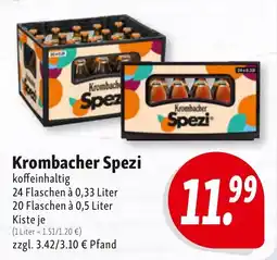 Nah & Frisch Krombacher Spezi koffeinhaltig Angebot