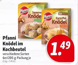 Nah & Frisch Pfanni Knödel im Kochbeutel Angebot