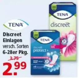 Multi Markt TENA Discreet Einlagen Angebot