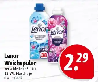 Nah & Frisch Lenor Weichspüler Angebot
