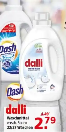 Multi Markt dalli Waschmittel Angebot