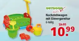 Multi Markt OUTDOOR active Nachziehwagen mit Eimer garnitur Angebot