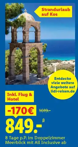Lidl Strandurlaub auf Kos Angebot