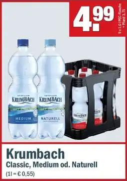 Fränky Getränke Krumbach Classic, Medium od. Naturell Angebot