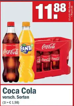 Fränky Getränke Coca Cola versch. Sorten Angebot