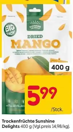 Rusta Trockenfrüchte Sunshine Delights Angebot