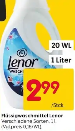 Rusta Flüssigwaschmittel Lenor Angebot