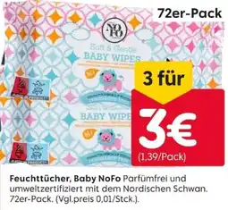 Rusta Feuchttücher, Baby NoFo Angebot