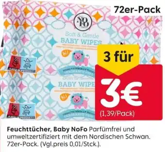 Rusta Feuchttücher, Baby NoFo Angebot