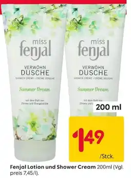 Rusta miss fenjal Verwöhn Dusche Summer Dream Angebot