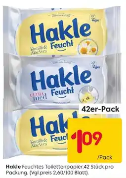 Rusta Hakle Feuchtes Toilettenpapier Angebot
