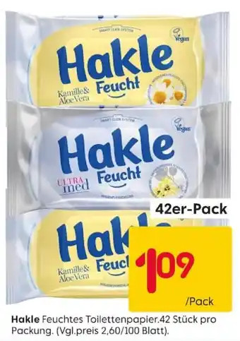 Rusta Hakle Feuchtes Toilettenpapier Angebot