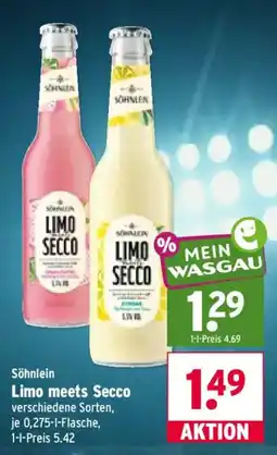 Wasgau Söhnlein Limo meets Secco Angebot