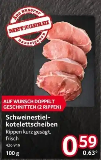 Selgros Schweinestiel-kotelettscheiben Angebot