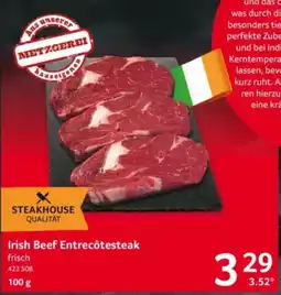 Selgros Irish Beef Entrecôte steak Angebot