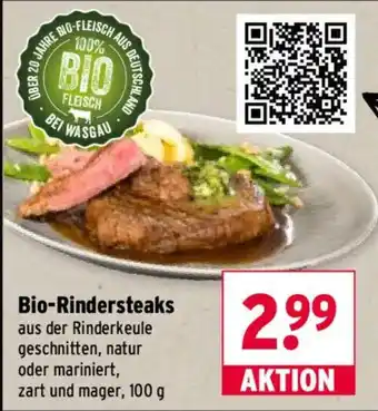 Wasgau Bio-Rindersteaks Angebot