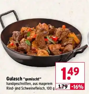 Wasgau Gulasch "gemischt" Angebot