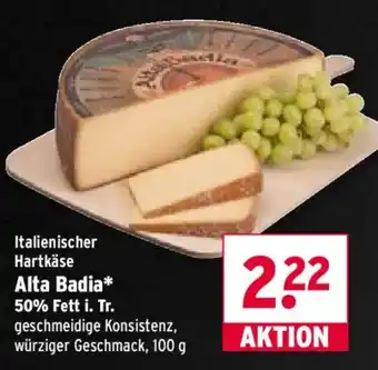 Wasgau Italienischer Hartkäse Alta Badia* Angebot