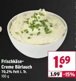 Wasgau Frischkäse-Creme Bärlauch Angebot