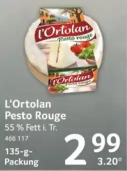 Selgros L'Ortolan Pesto Rouge Angebot
