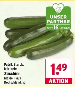 Wasgau Patrik Starck, Mörlheim Zucchini Angebot
