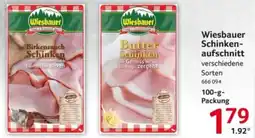 Selgros Wiesbauer Schinkenaufschnitt Angebot