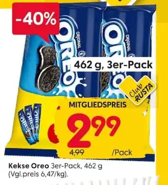 Rusta Kekse Oreo Angebot