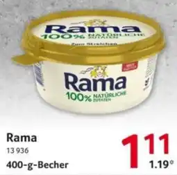 Selgros Rama 400-g-Becher Angebot