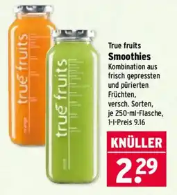 Wasgau True fruits Smoothies Angebot