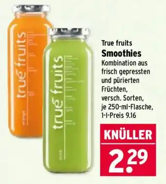 Wasgau True fruits Smoothies Angebot