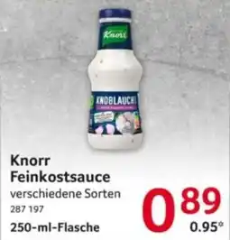 Selgros Knorr Feinkostsauce Angebot