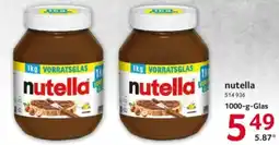Selgros nutella 1000-g-Glas Angebot