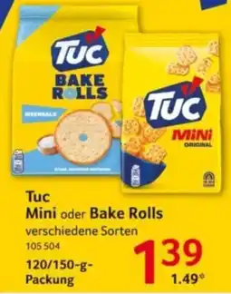 Selgros Tuc Mini oder Bake Rolls Angebot