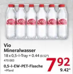 Selgros Vio Mineralwasser Angebot