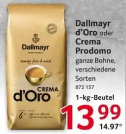 Selgros Dallmayr d'Oro Angebot