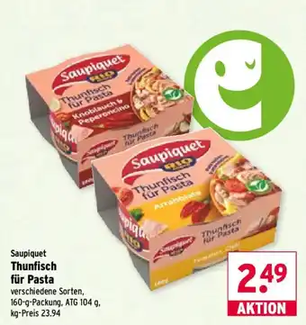 Wasgau Saupiquet Thunfisch für Pasta Angebot