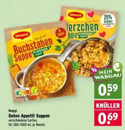 Wasgau Maggi Guten Appetit Suppen Angebot