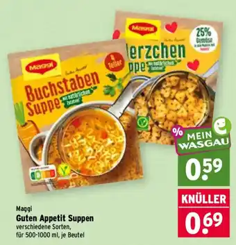 Wasgau Maggi Guten Appetit Suppen Angebot