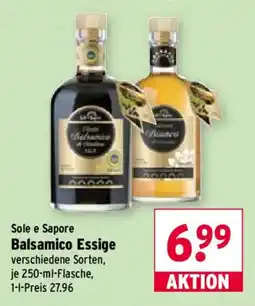 Wasgau Sole e Sapore Balsamico Essige Angebot