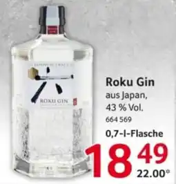 Selgros Roku Gin Angebot