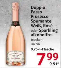 Selgros Doppio Passo Prosecco Spumante Angebot