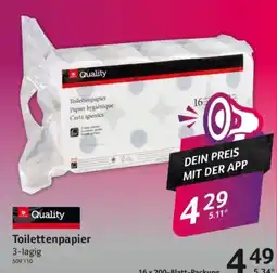 Selgros Quality Toilettenpapier Angebot