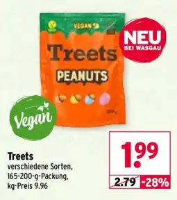 Wasgau Treet Peanuts Angebot