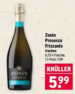 Wasgau Zonin Prosecco Frizzante trocken Angebot
