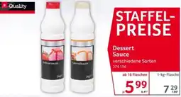 Selgros Quality Dessert Sauce Angebot
