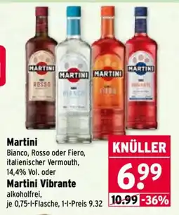 Wasgau Martini Bianco, Rosso oder Fiero Angebot