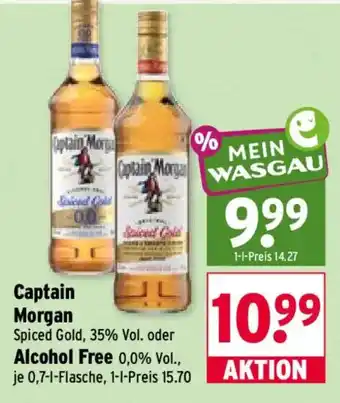 Wasgau Captain Morgan Spiced Gold Angebot
